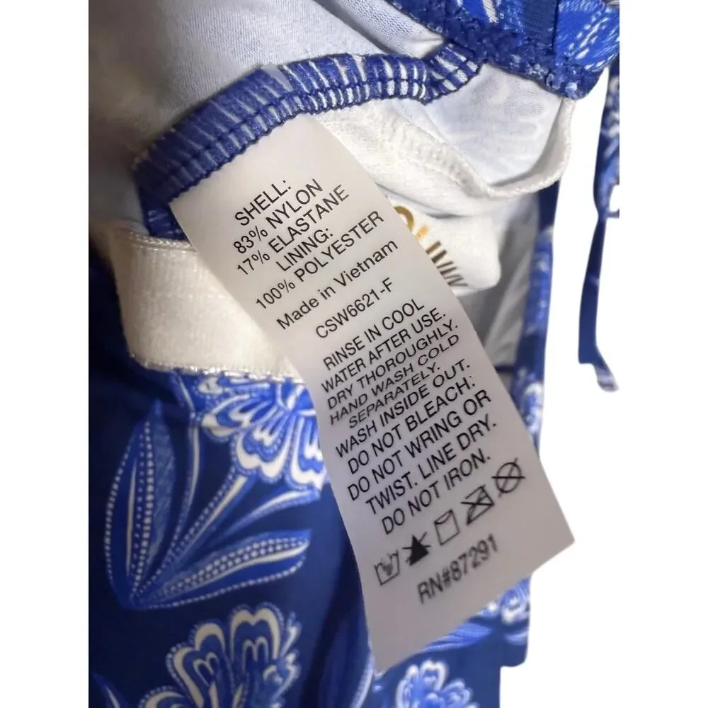 Johnny Was Yao Tankini Top and Bottoms Set Women’s Sz. S